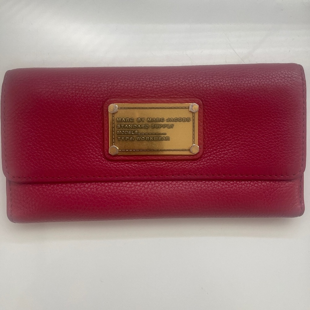 COPY - Marc Jacobs Red Wallet.